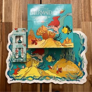 Brand New Little Mermaid Dining Set